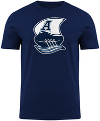 Toronto Argonauts CFL Bulletin Navy Basic T-Shirt