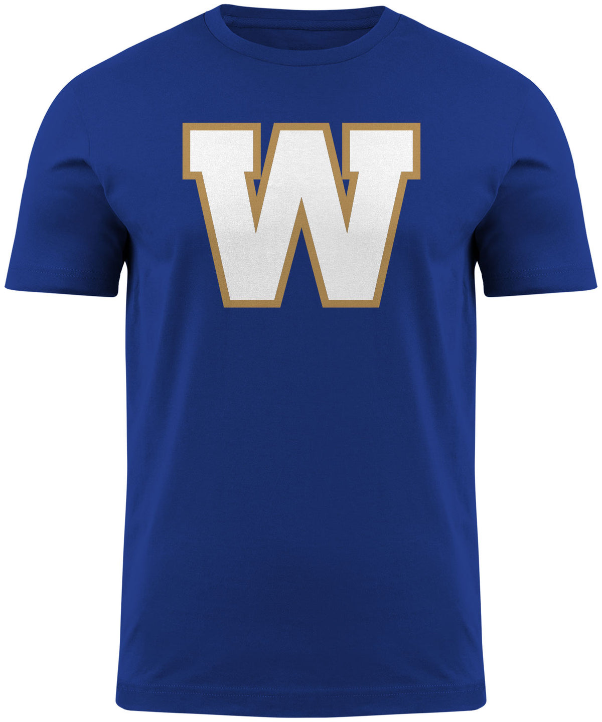 Winnipeg Blue Bombers CFL Bulletin Royal Blue Basic T-Shirt