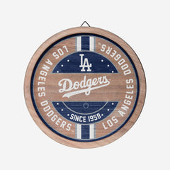 Los Angeles Dodgers Sign Wood Barrel Design