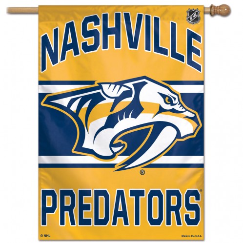 Nashville Predators Banner 28x40 Vertical - Special Order