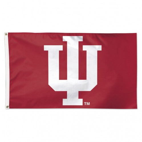 Indiana Hoosiers Flag 3x5 Deluxe Style - Special Order