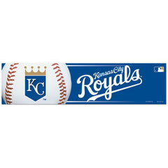 Kansas City Royals Decal 3x12 Bumper Strip Style - Special Order