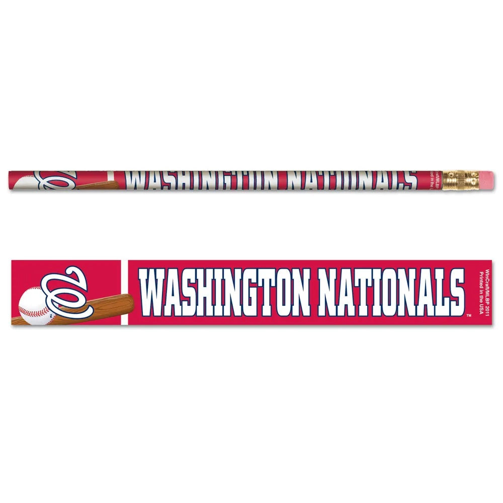 Washington Nationals Pencil 6 Pack