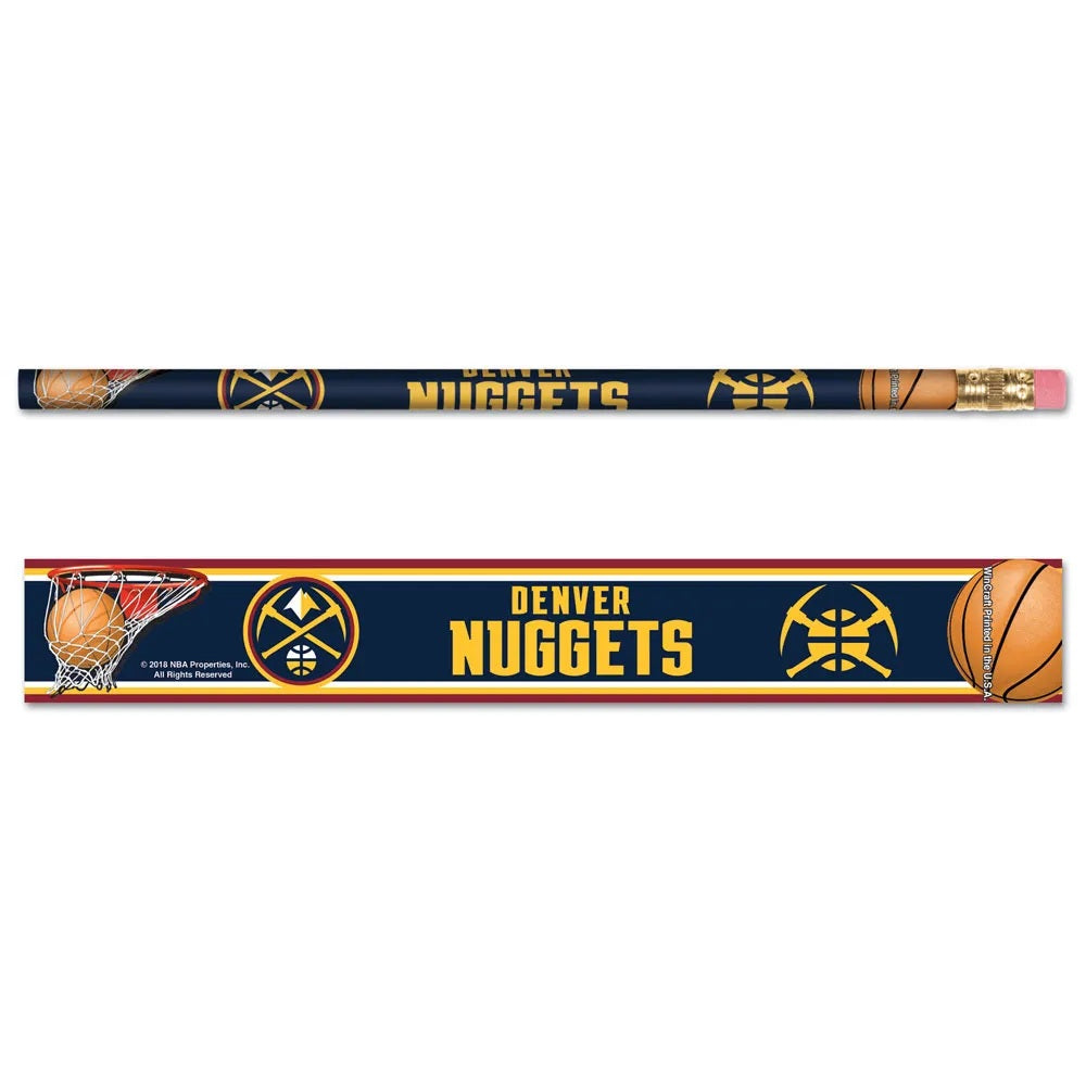 Denver Nuggets Pencil 6 Pack