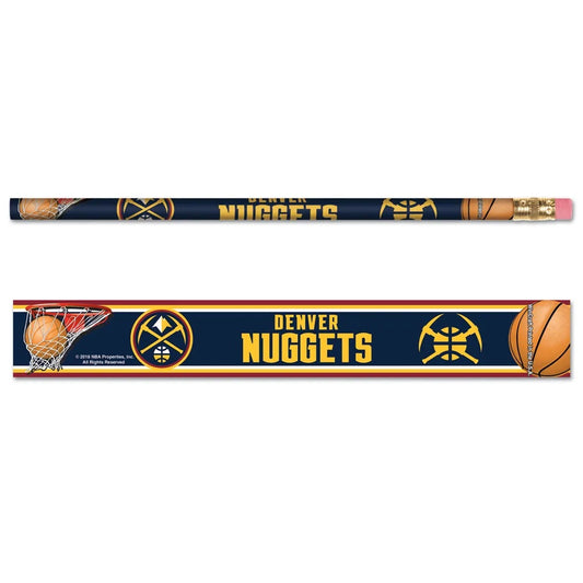 Denver Nuggets Pencil 6 Pack