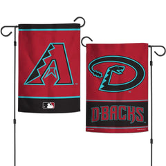 Arizona Diamondbacks Flag 12x18 Garden Style 2 Sided - Special Order