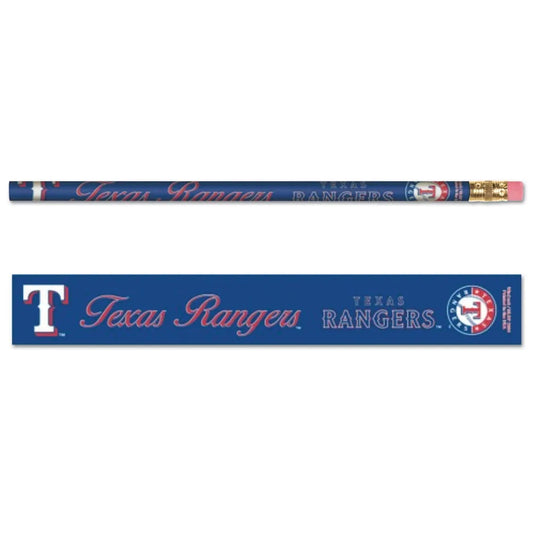 Texas Rangers Pencil 6 Pack