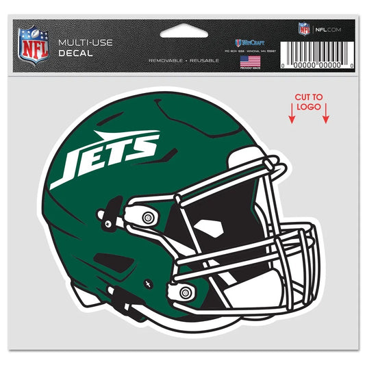 New York Jets Decal 5x6 Ultra Color