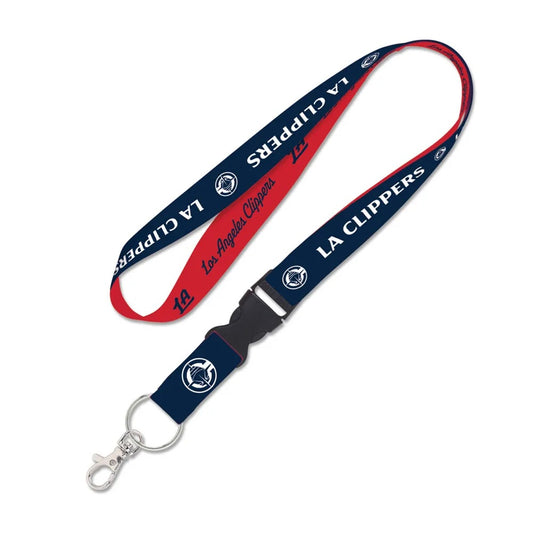Los Angeles Clippers Lanyard with Detachable Buckle Two Color - Special Order