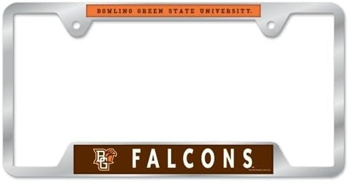 Bowling Green State Falcons License Plate Frame Metal - Special Order