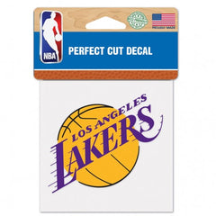 Los Angeles Lakers Decal 4x4 Perfect Cut Color - Special Order