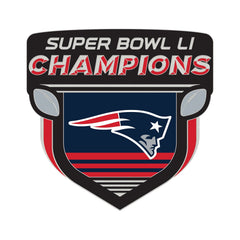 New England Patriots Pin Collector Jewelry Card Style Super Bowl 51 Champs Champ Design CO