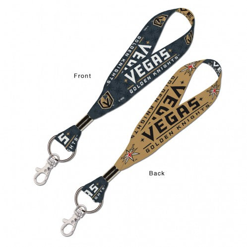 Vegas Golden Knights Key Strap 1 Inch - Special Order