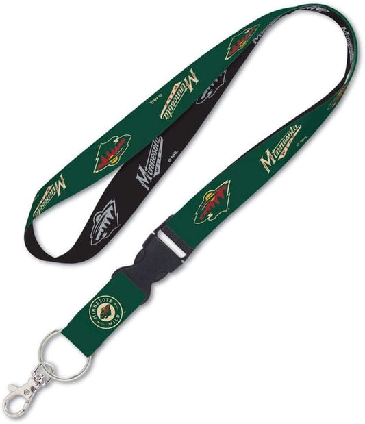 Minnesota Wild Lanyard with Detachable Buckle - Special Order