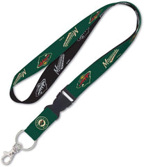 Minnesota Wild Lanyard with Detachable Buckle - Special Order