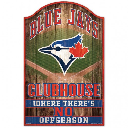Toronto Blue Jays Sign 11x17 Wood Fan Cave Design - Special Order