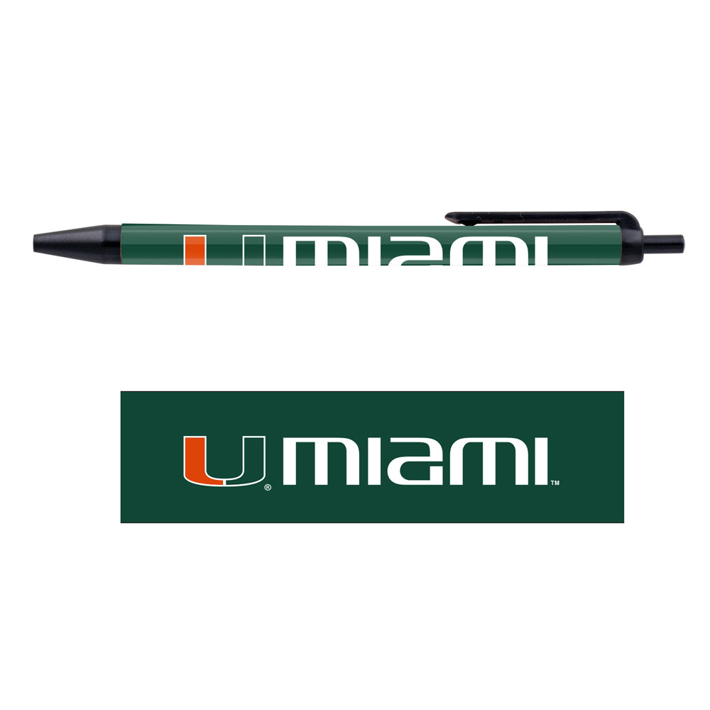 Miami Hurricanes Pens 5 Pack - Special Order