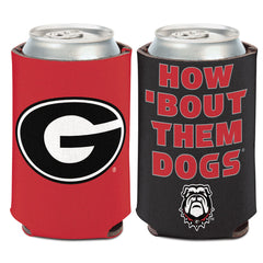 Georgia Bulldogs Can Cooler Slogan Design Special Order