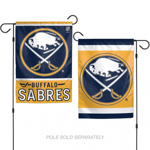 Buffalo Sabres Flag 12x18 Garden Style 2 Sided - Special Order