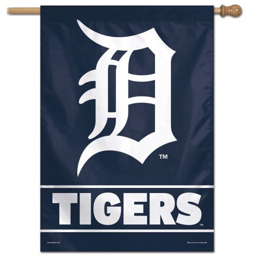 Detroit Tigers Banner 28x40 Vertical - Special Order