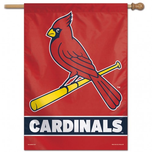 St. Louis Cardinals Banner 28x40 Vertical - Special Order