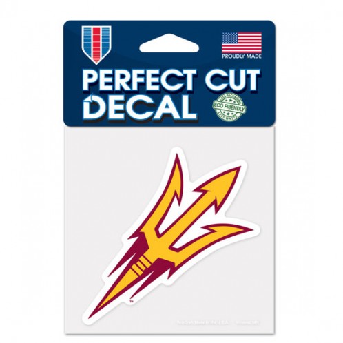 Arizona State Sun Devils Decal 4x4 Perfect Cut Color - Special Order