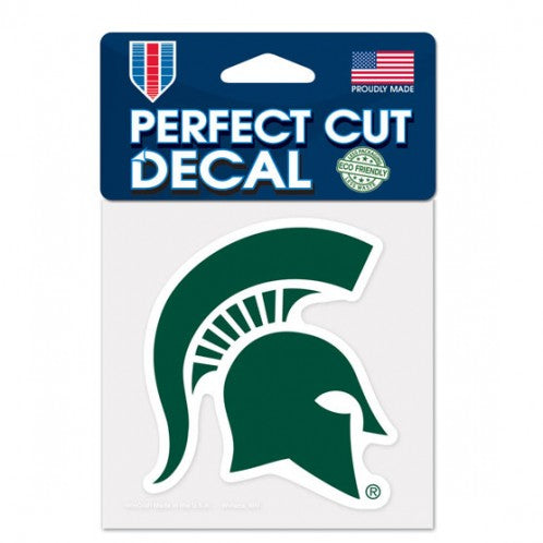 Michigan State Spartans Decal 4x4 Perfect Cut Color - Special Order