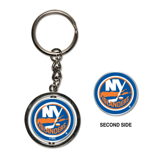 New York Islanders Key Ring Spinner Style
