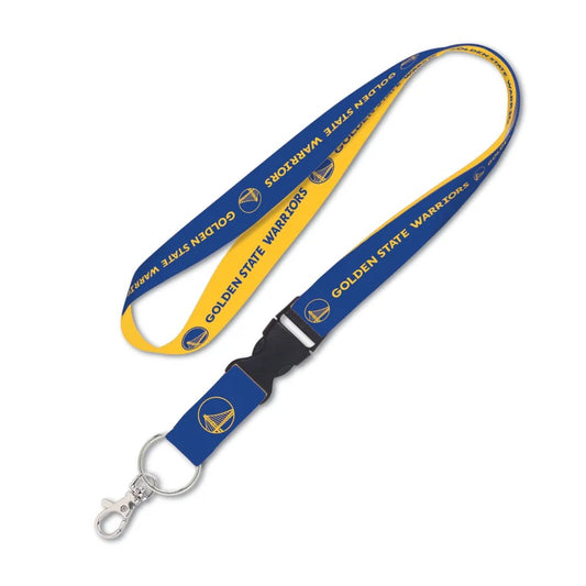 Golden State Warriors Lanyard with Detachable Buckle Two Color - Special Order