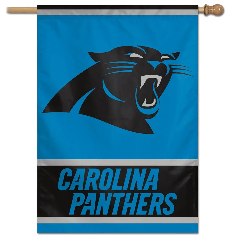 Carolina Panthers Banner 28x40 Vertical - Special Order