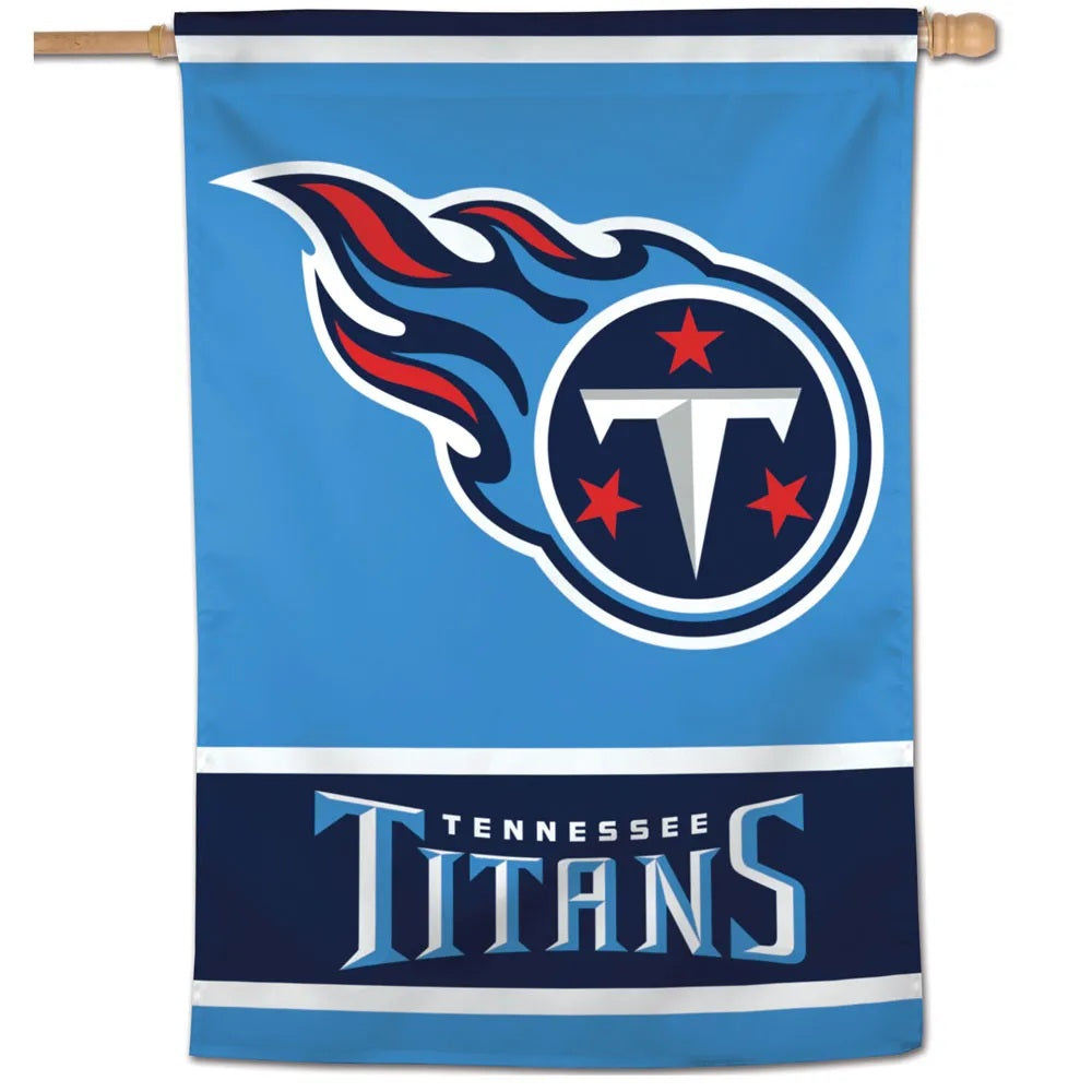 Tennessee Titans Banner 28x40 Vertical - Special Order