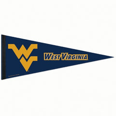 West Virginia Mountaineers Pennant 12x30 Premium Style - Special Order