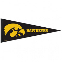 Iowa Hawkeyes Pennant 12x30 Premium Style - Special Order