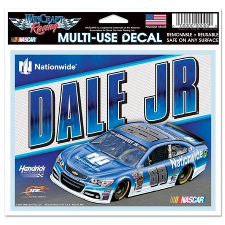 Nascar Dale Earnhardt Jr. #88 Decal 5x6 Multi Use Color