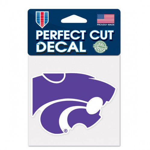 Kansas State Wildcats Decal 4x4 Perfect Cut Color - Special Order