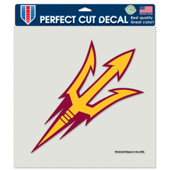Arizona State Sun Devils Decal 8x8 Perfect Cut Color - Special Order