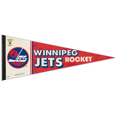 Winnipeg Jets Pennant 12x30 Premium Style Vintage Design - Special Order