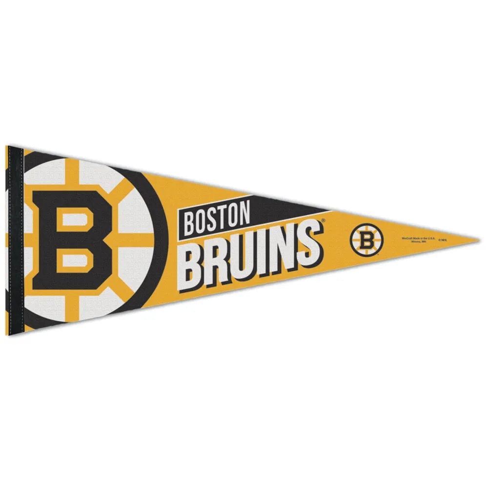 Boston Bruins Pennant 12x30 Premium Style