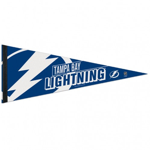 Tampa Bay Lightning Pennant 12x30 Premium Style - Special Order