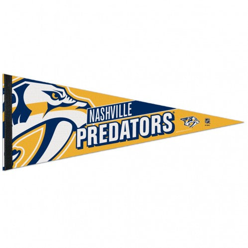 Nashville Predators Pennant 12x30 Premium Style - Special Order
