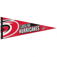 Carolina Hurricanes Pennant 12x30 Premium Style - Special Order