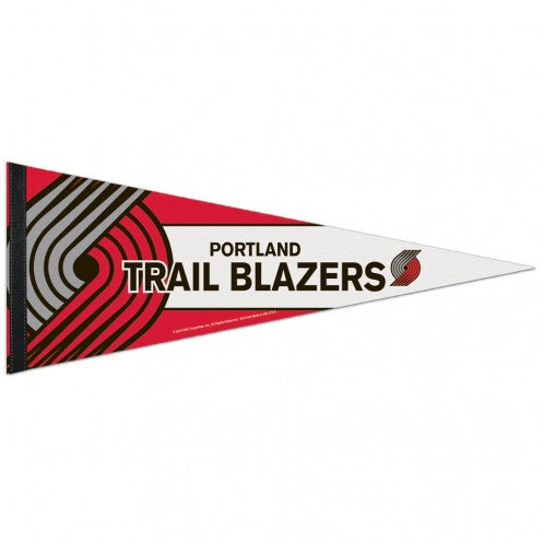 Portland Trail Blazers Pennant 12x30 Premium Style - Special Order