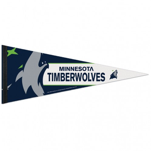 Minnesota Timberwolves Pennant 12x30 Premium Style - Special Order