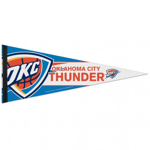 Oklahoma City Thunder Pennant 12x30 Premium Style - Special Order