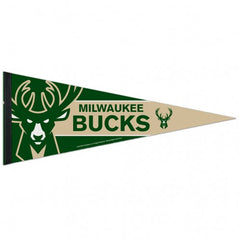 Milwaukee Bucks Pennant 12x30 Premium Style - Special Order