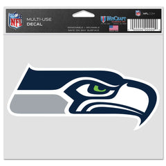 Seattle Seahawks Decal 5x6 Multi Use Color