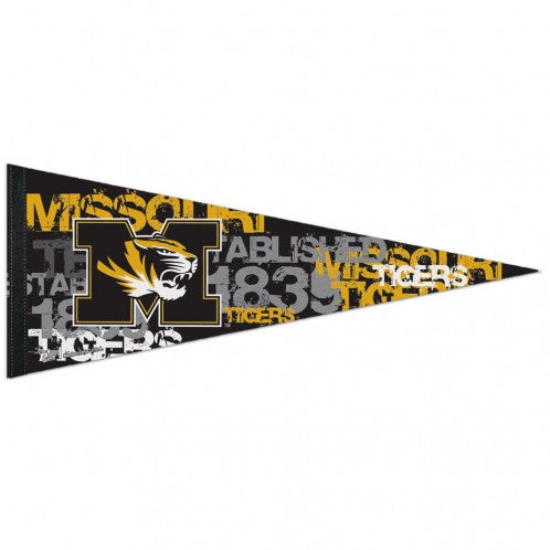Missouri Tigers Pennant 12x30 Premium Style - Special Order