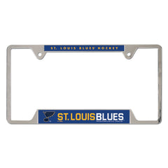 St. Louis Blues License Plate Frame Metal - Special Order
