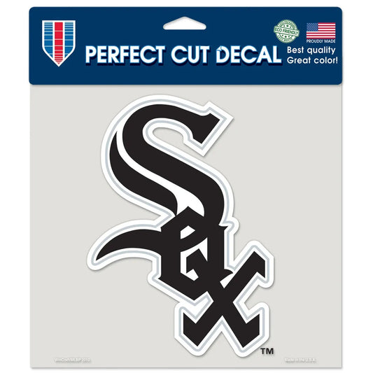 Chicago White Sox Decal 8x8 Die Cut Color - Special Order