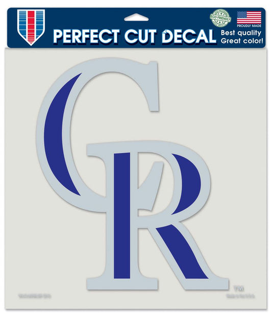 Colorado Rockies Decal 8x8 Die Cut Color - Special Order